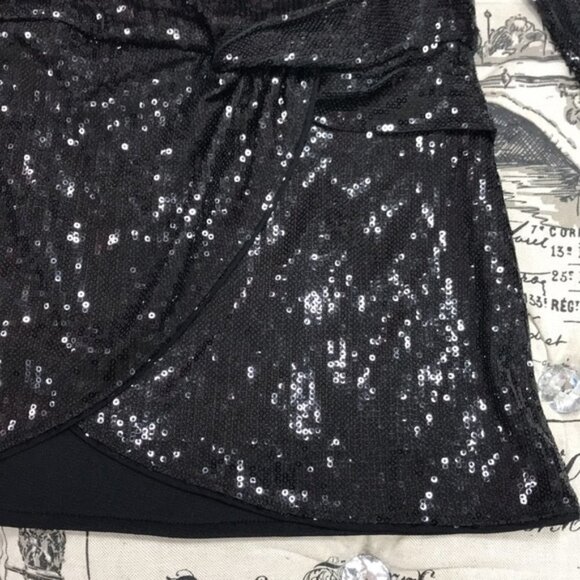 Inc Twisted Sequined Blouse - Picture 6 of 6